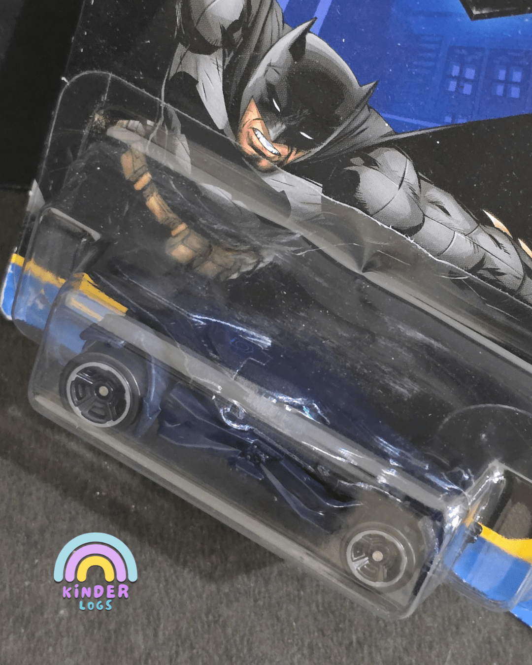 Hot Wheels DC Batmobile - Superman Batman Series (Imported) - Kinder Logs