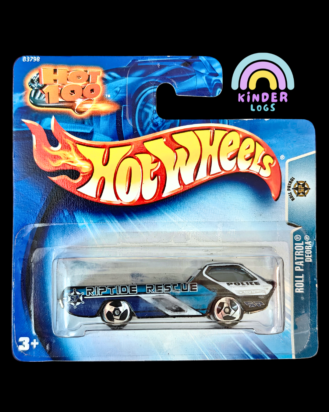 Hot Wheels Deora Police - HOT 100 (Imported) - Kinder Logs