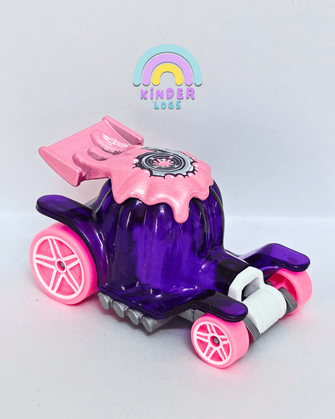 Hot Wheels Dessert Drifter - Purple (Uncarded - New) - Kinder Logs