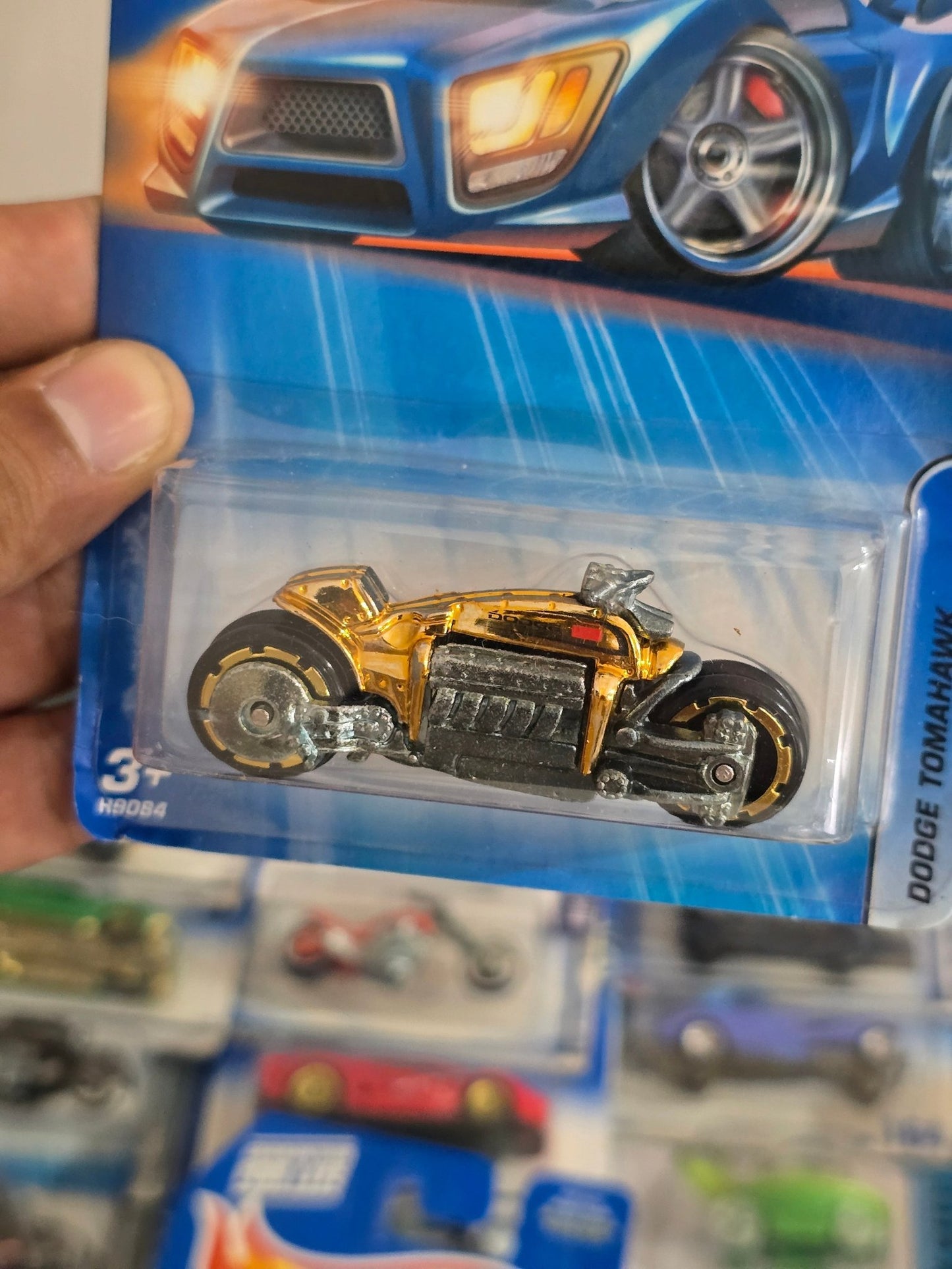 Hot Wheels Dodge Tomahawk - Collector No. 176 - Kinder Logs