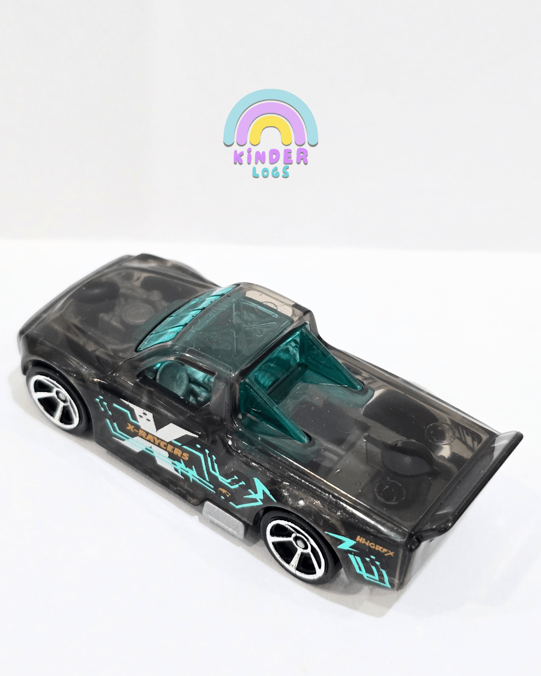 Hot Wheels Draftnator - Dark Grey (Uncarded) - Kinder Logs