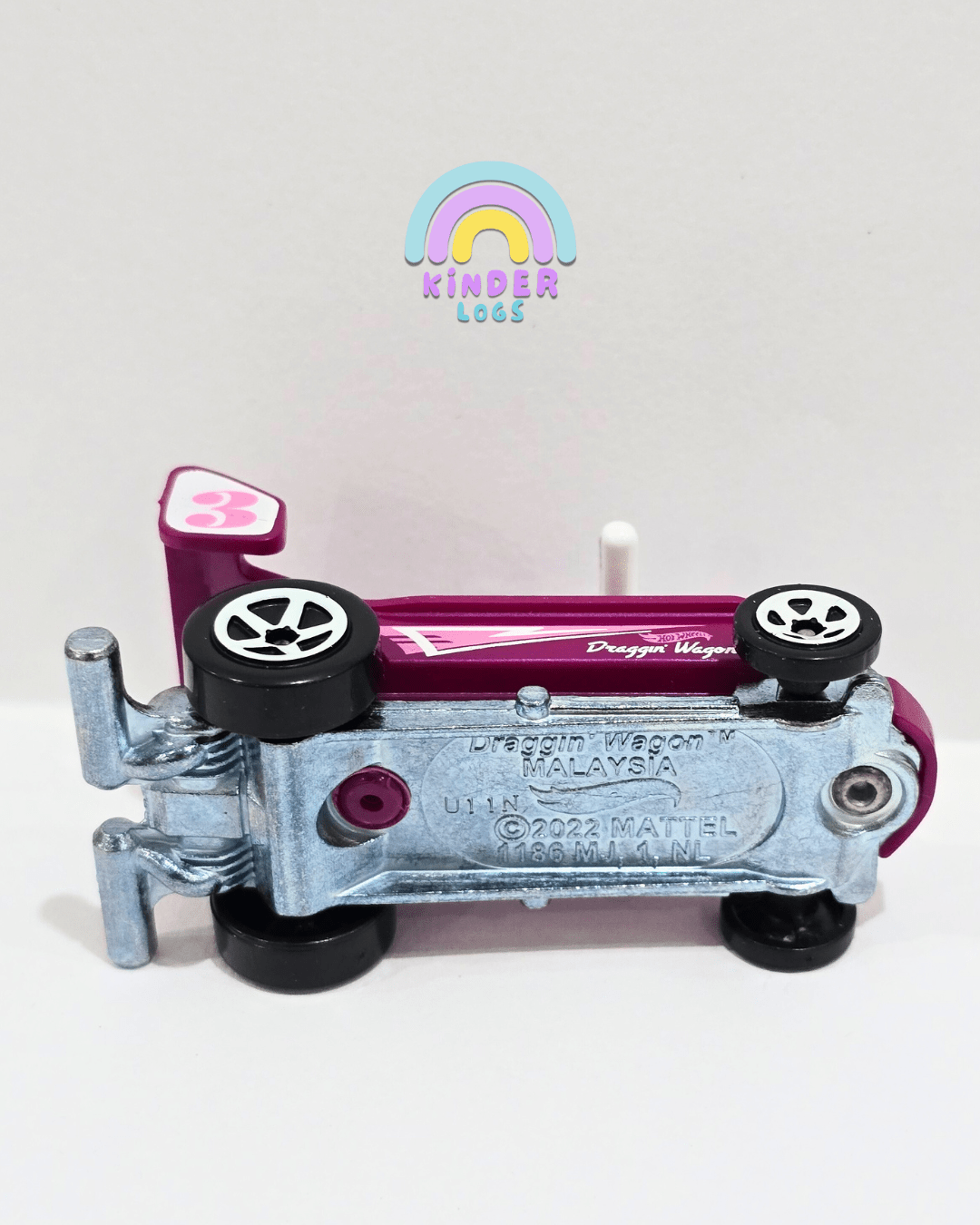 Hot Wheels Draggin' Wagon (Uncarded) - Kinder Logs