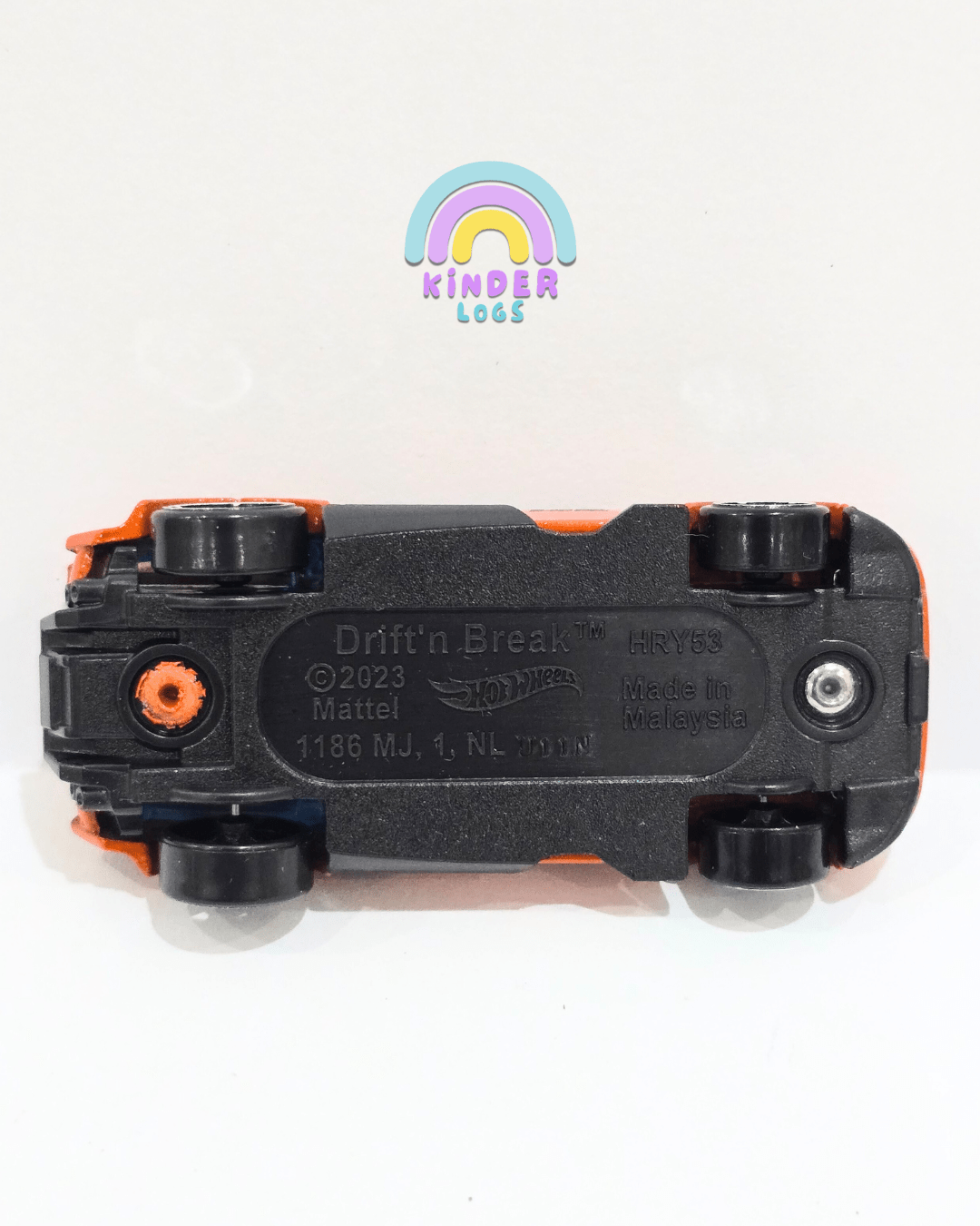 Hot Wheels Drift N Break - Orange (Uncarded) - Kinder Logs