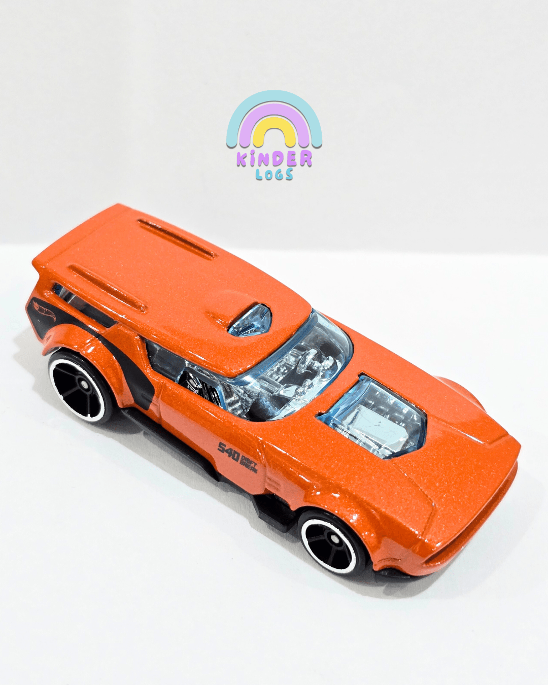 Hot Wheels Drift N Break - Orange (Uncarded) - Kinder Logs
