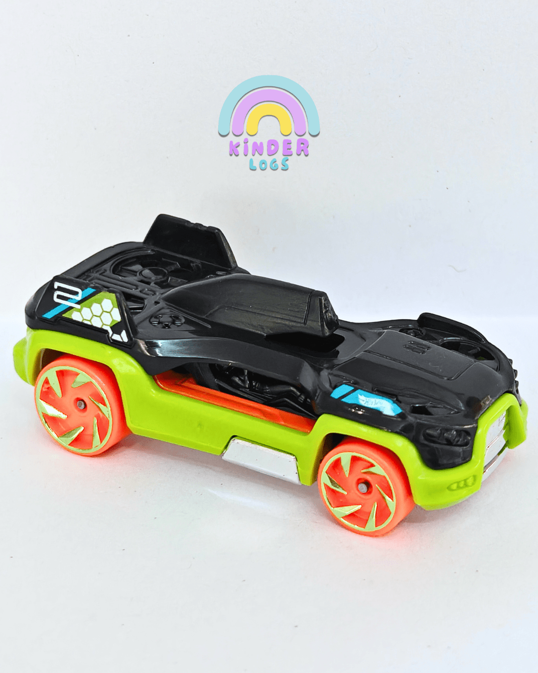 Hot Wheels Drone Duty - Black (Uncarded - New) - Kinder Logs