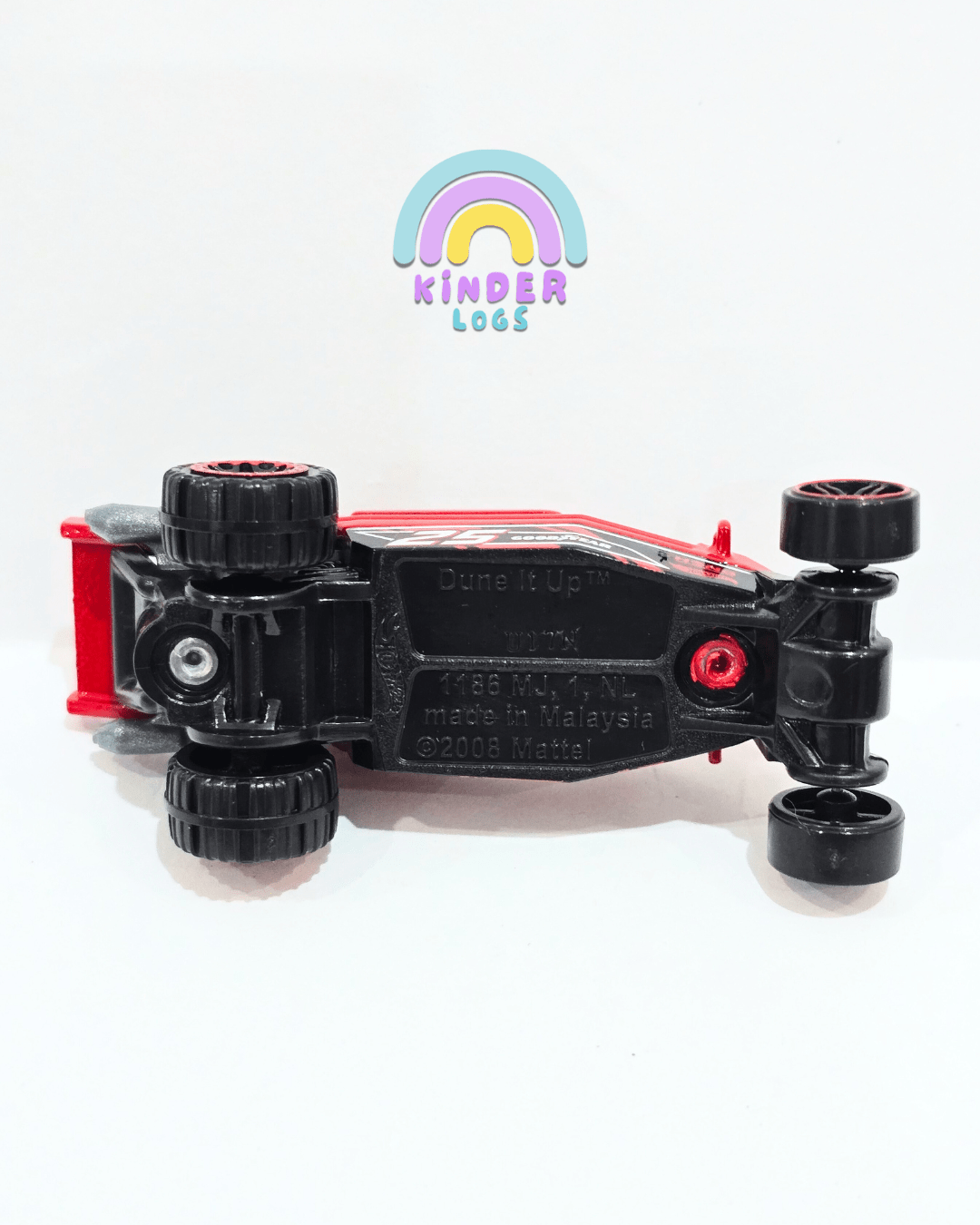 Hot Wheels Dune It Up - Red (Uncarded) - Kinder Logs