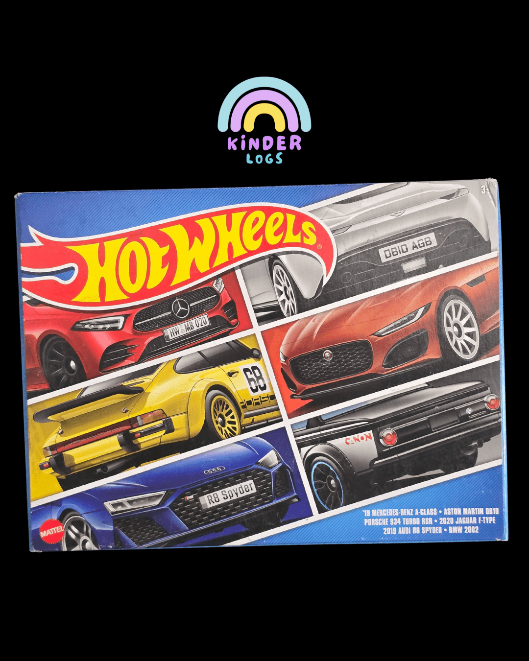 Hot Wheels European Car Culture 6 Car Set (Imported) - Kinder Logs