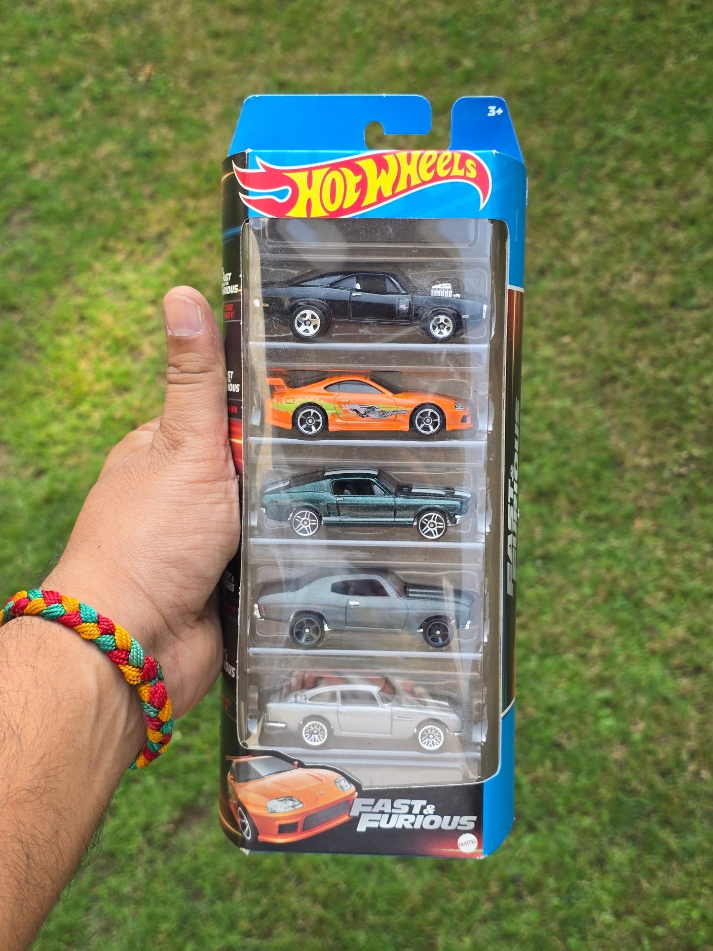 Hot Wheels Fast And Furious 5 Cars Pack (2023 Sealed Box) - Kinder Logs