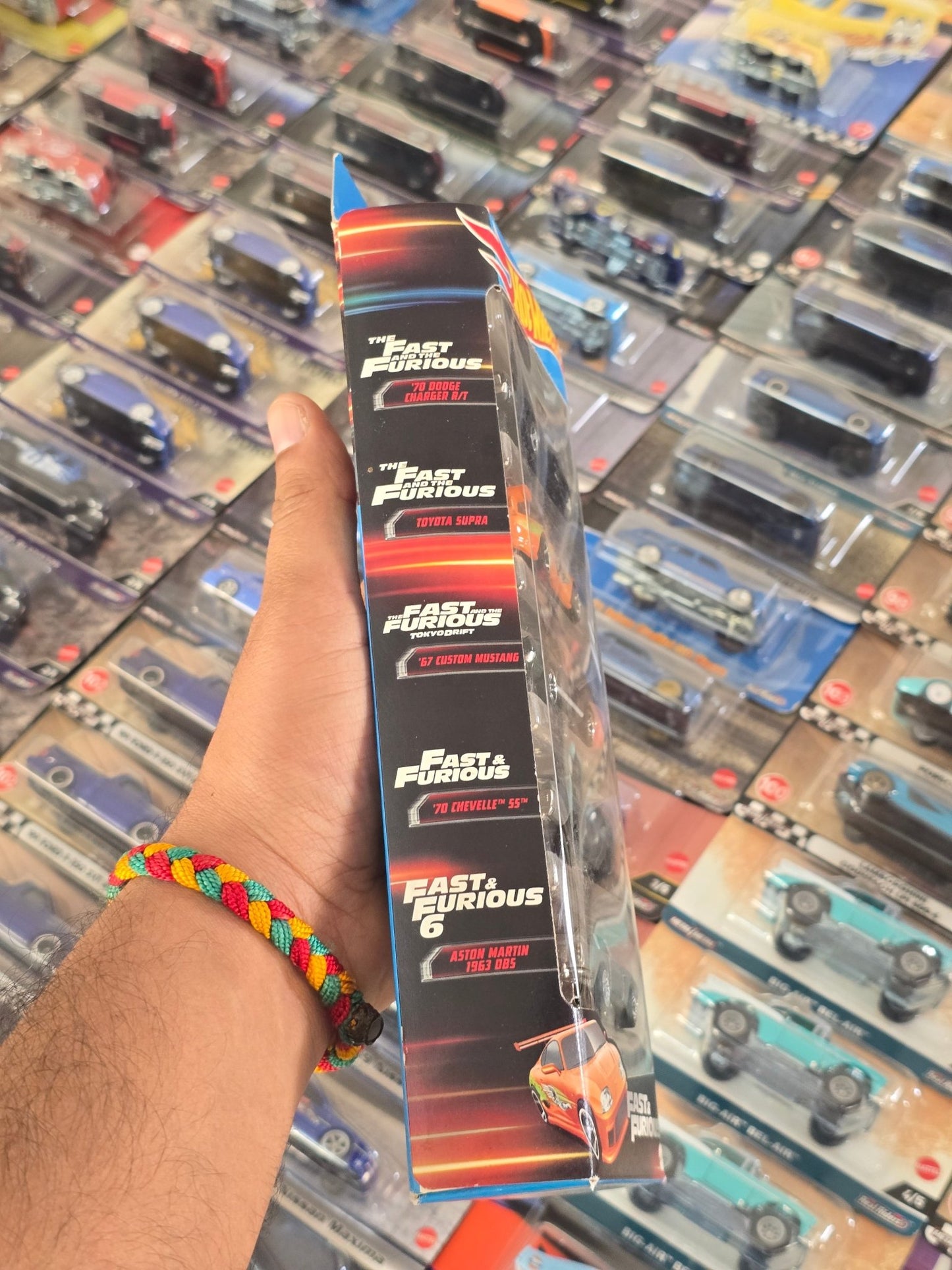 Hot Wheels Fast And Furious 5 Cars Pack (2023 Sealed Box) - Kinder Logs