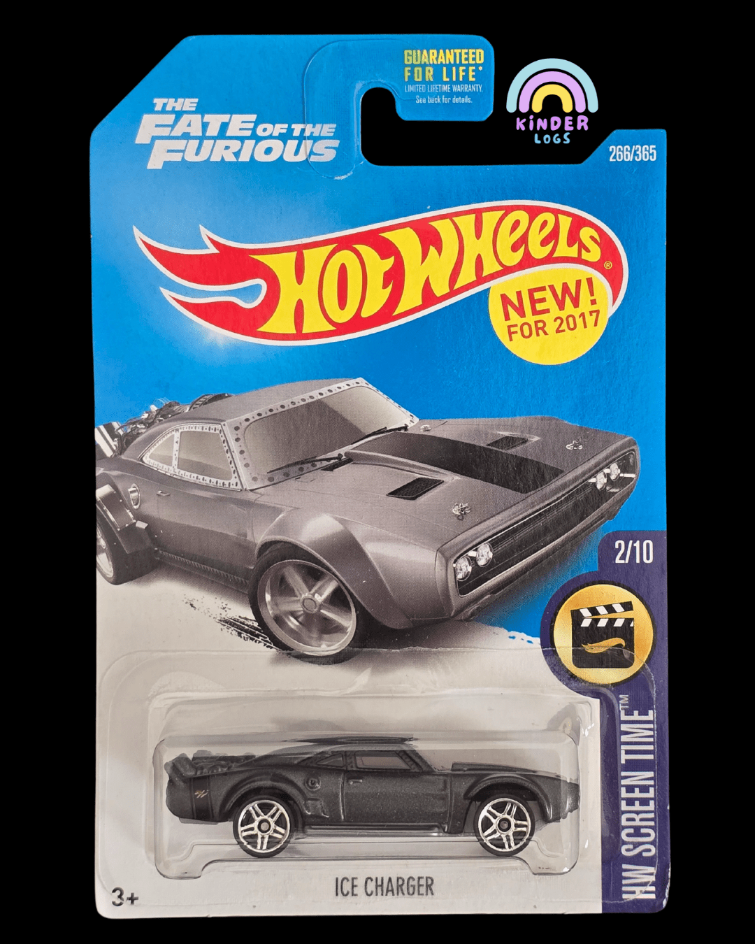 Hot Wheels Fast And Furious Ice Charger (Old Card) - Kinder Logs