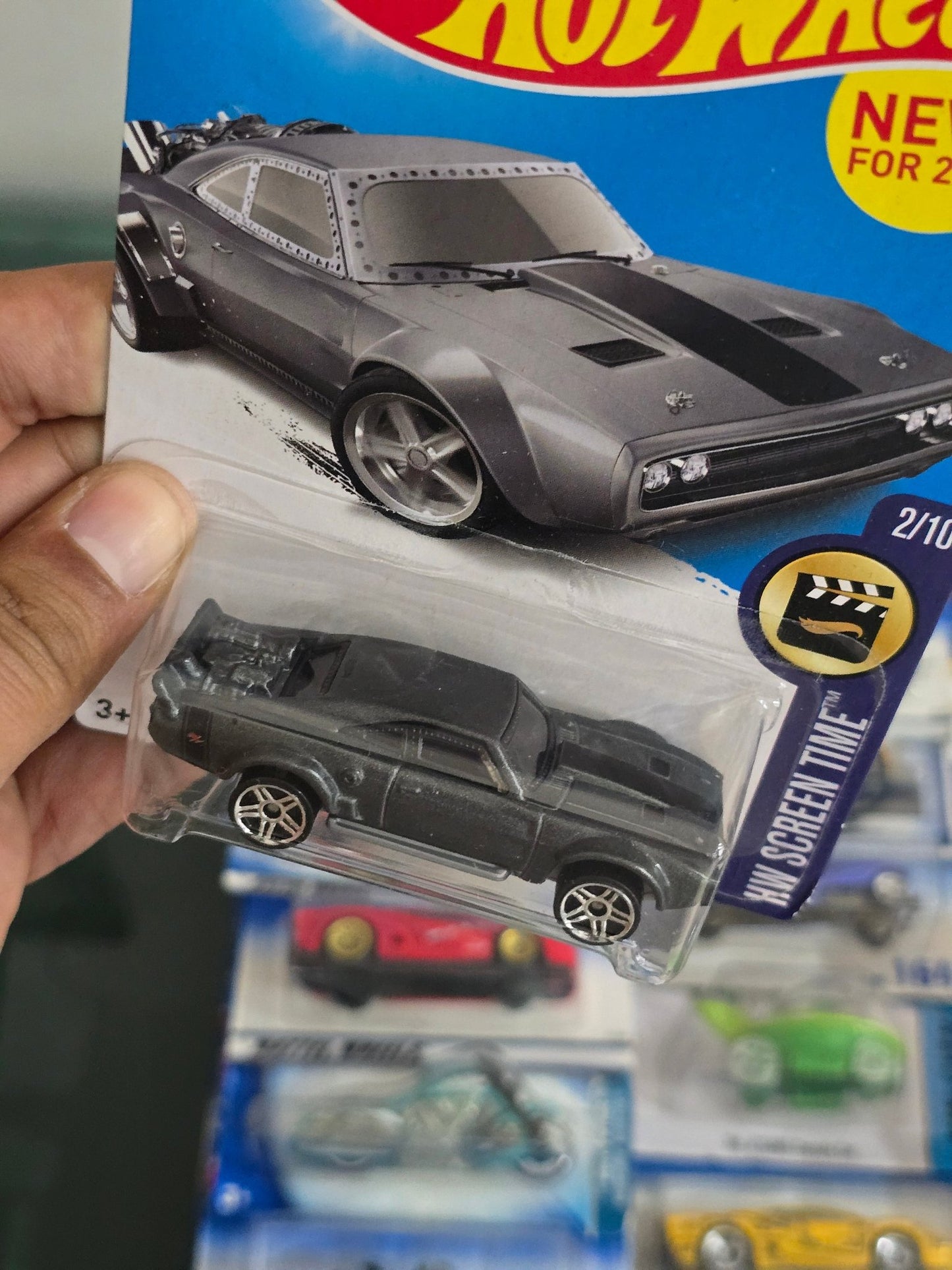Hot Wheels Fast And Furious Ice Charger (Old Card) - Kinder Logs