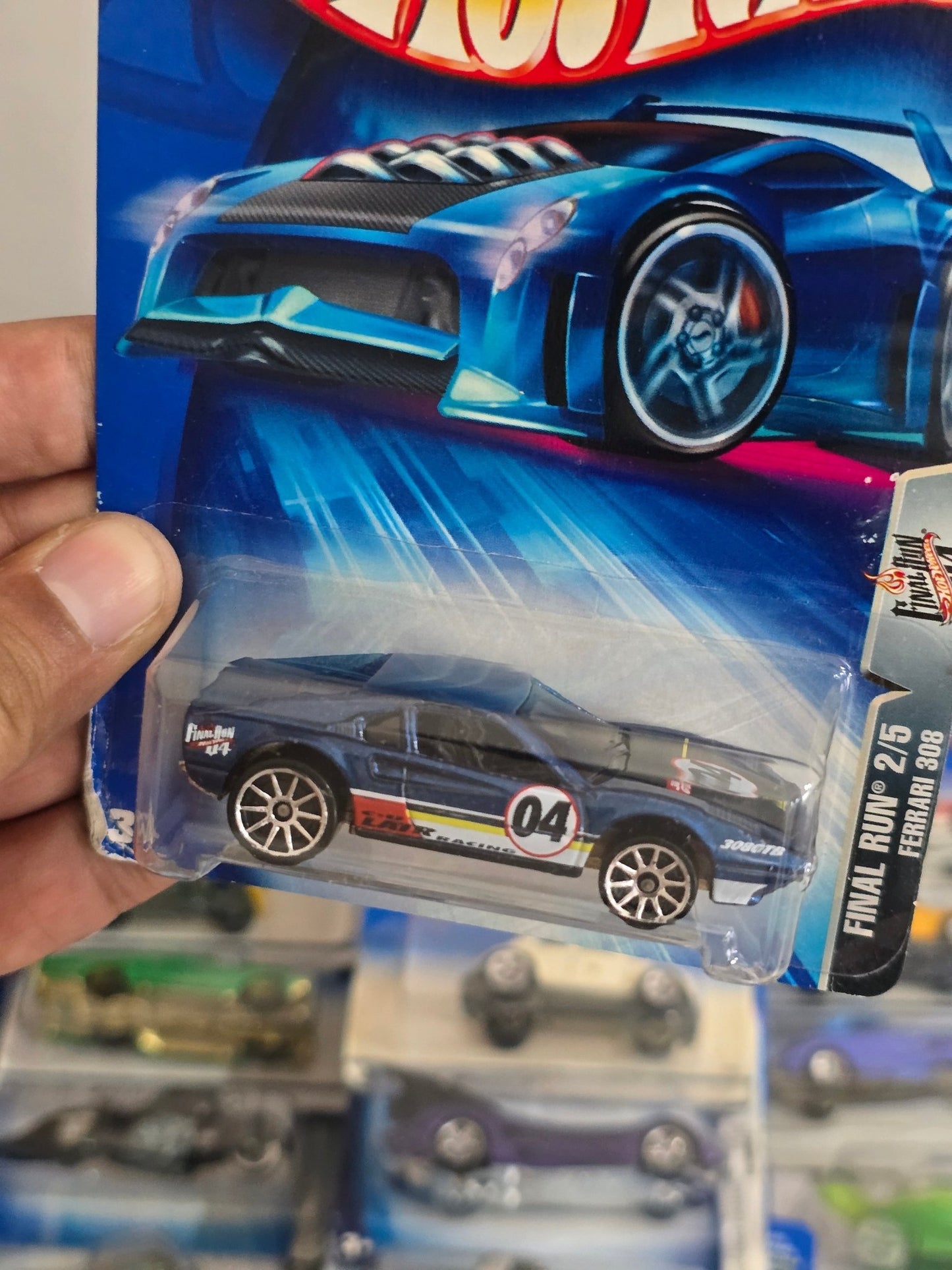 Hot Wheels Ferrari 308 - Collector No. 134 (Final Run) - Kinder Logs