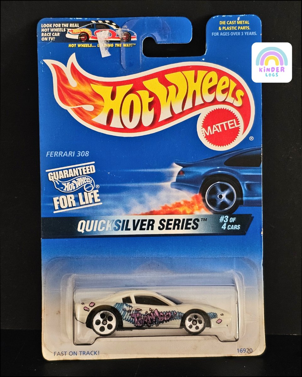 Hot Wheels Ferrari 308 Tornado - Quicksilver Series (Rare) - Kinder Logs