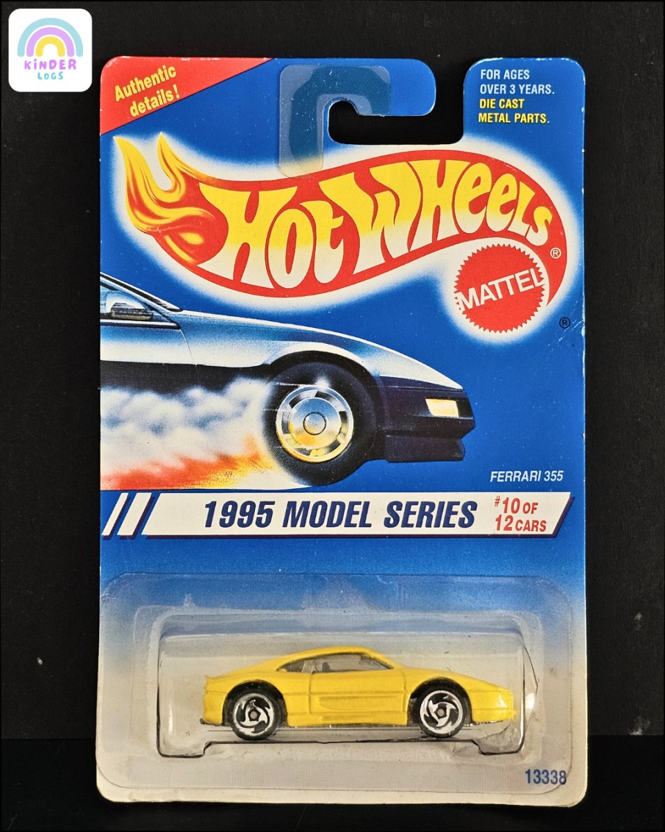 Hot Wheels Ferrari 355 - 1995 Model Series - Kinder Logs