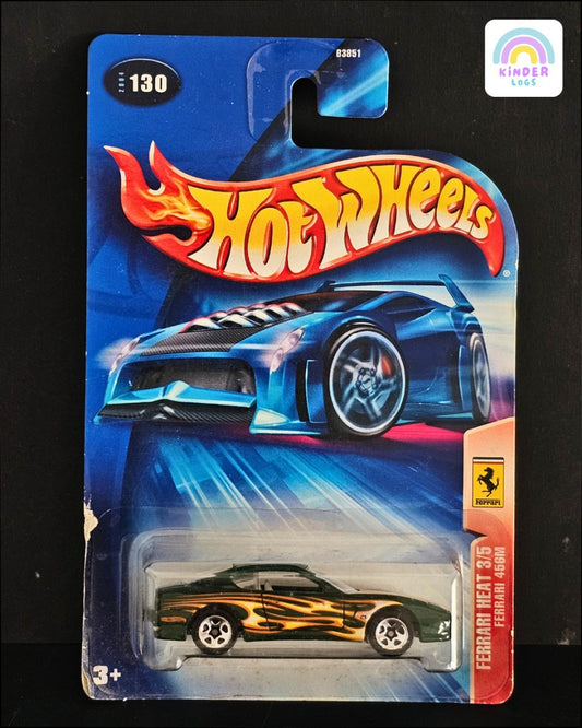 Hot Wheels Ferrari 456M - Ferrari Heat Series - Kinder Logs