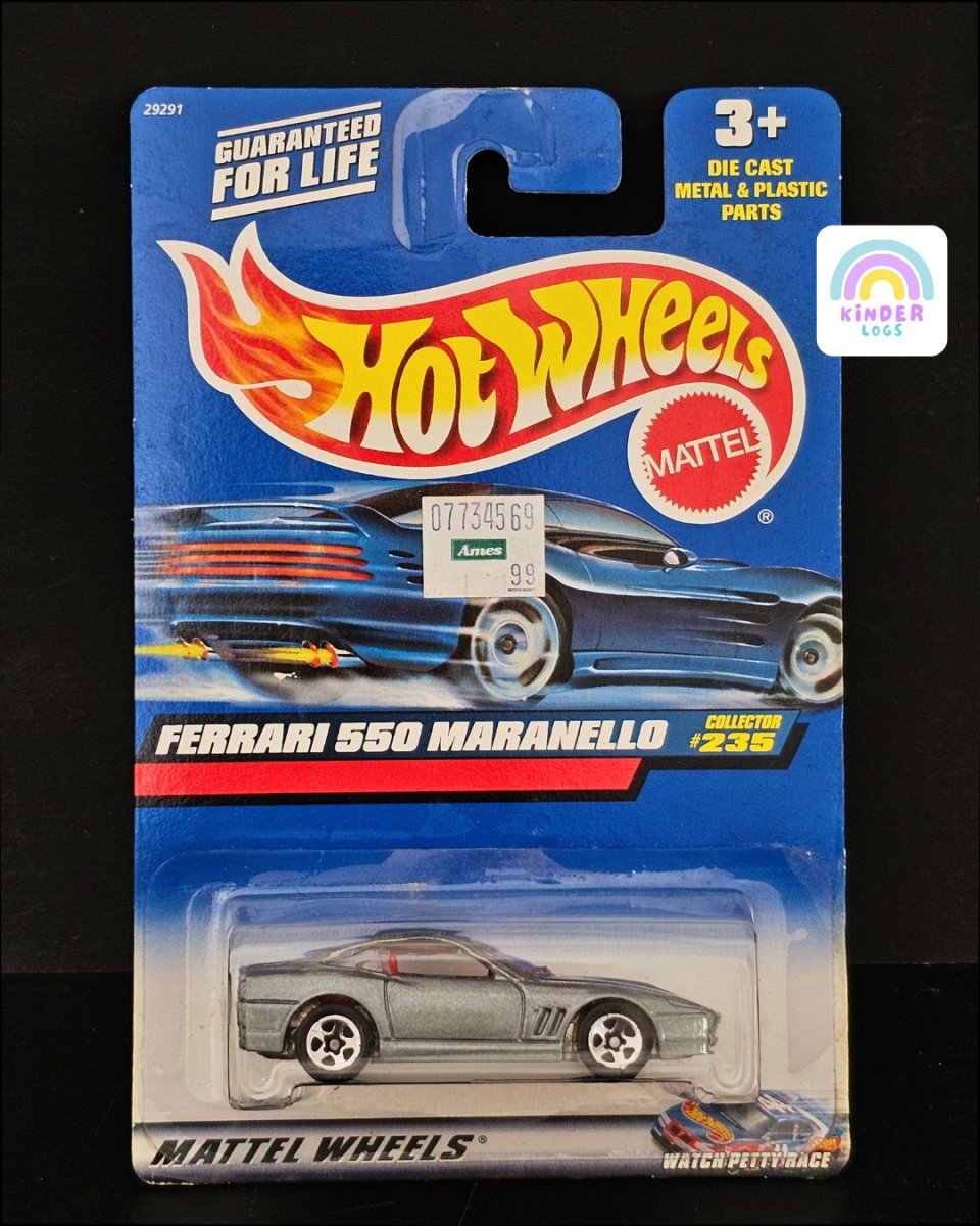 Hot Wheels Ferrari 550 Maranello - Collector No. 235 - Kinder Logs