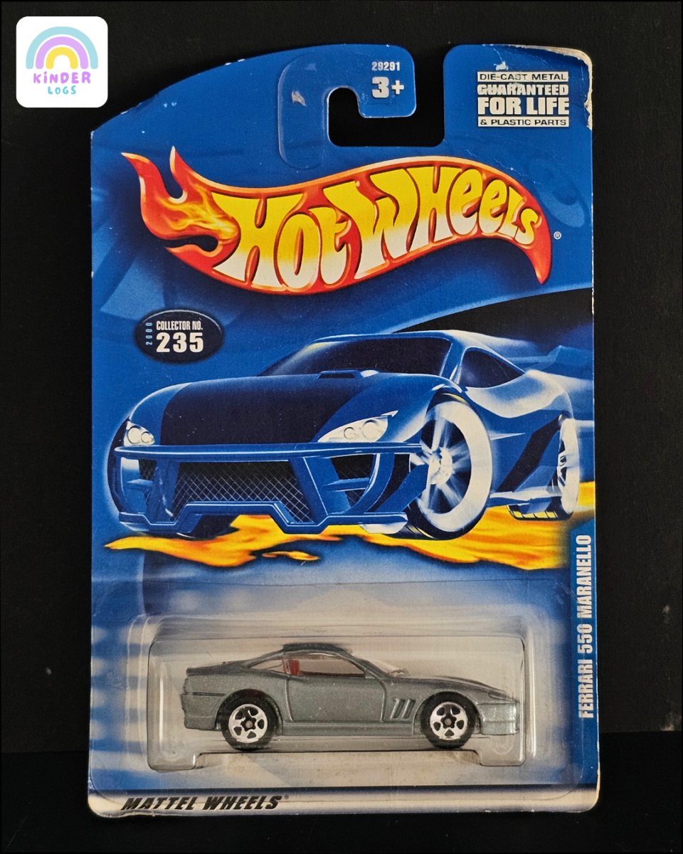 Hot Wheels Ferrari 550 Maranello Supercar - Kinder Logs