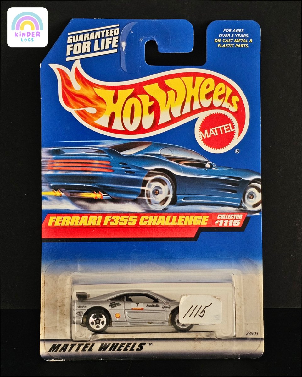 Hot Wheels Ferrari F355 Challenge - Collector No. 1115 - Kinder Logs