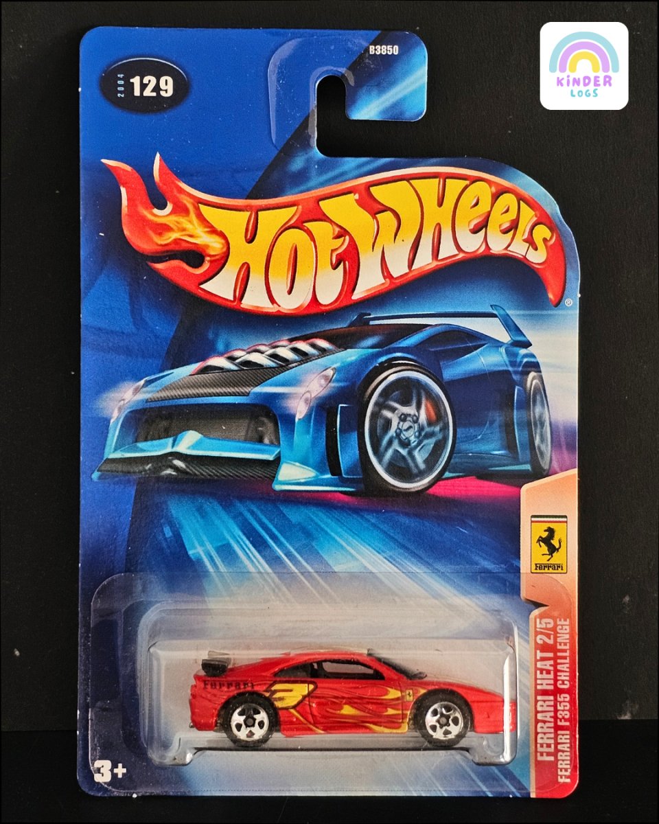 Hot Wheels Ferrari F355 Challenge Ferrari Heat Series Buy at Kinder Logs in India