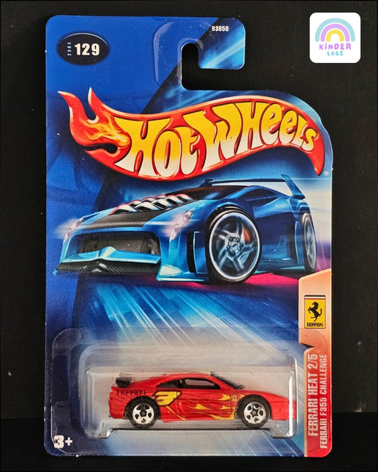Hot Wheels Ferrari F355 Challenge - Ferrari Heat Series - Kinder Logs