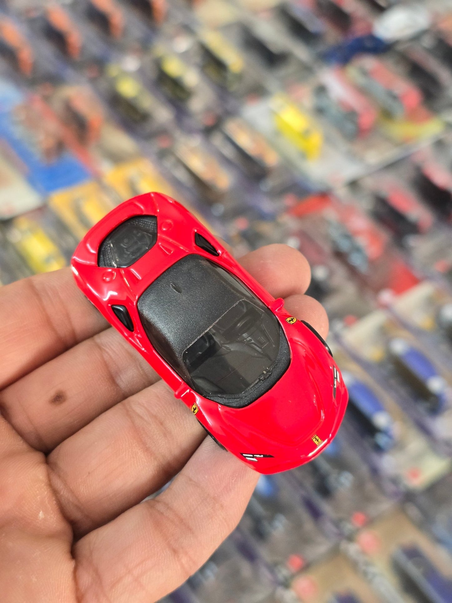 Hot Wheels Ferrari SF90 Stradale - Red (Uncarded) - Kinder Logs