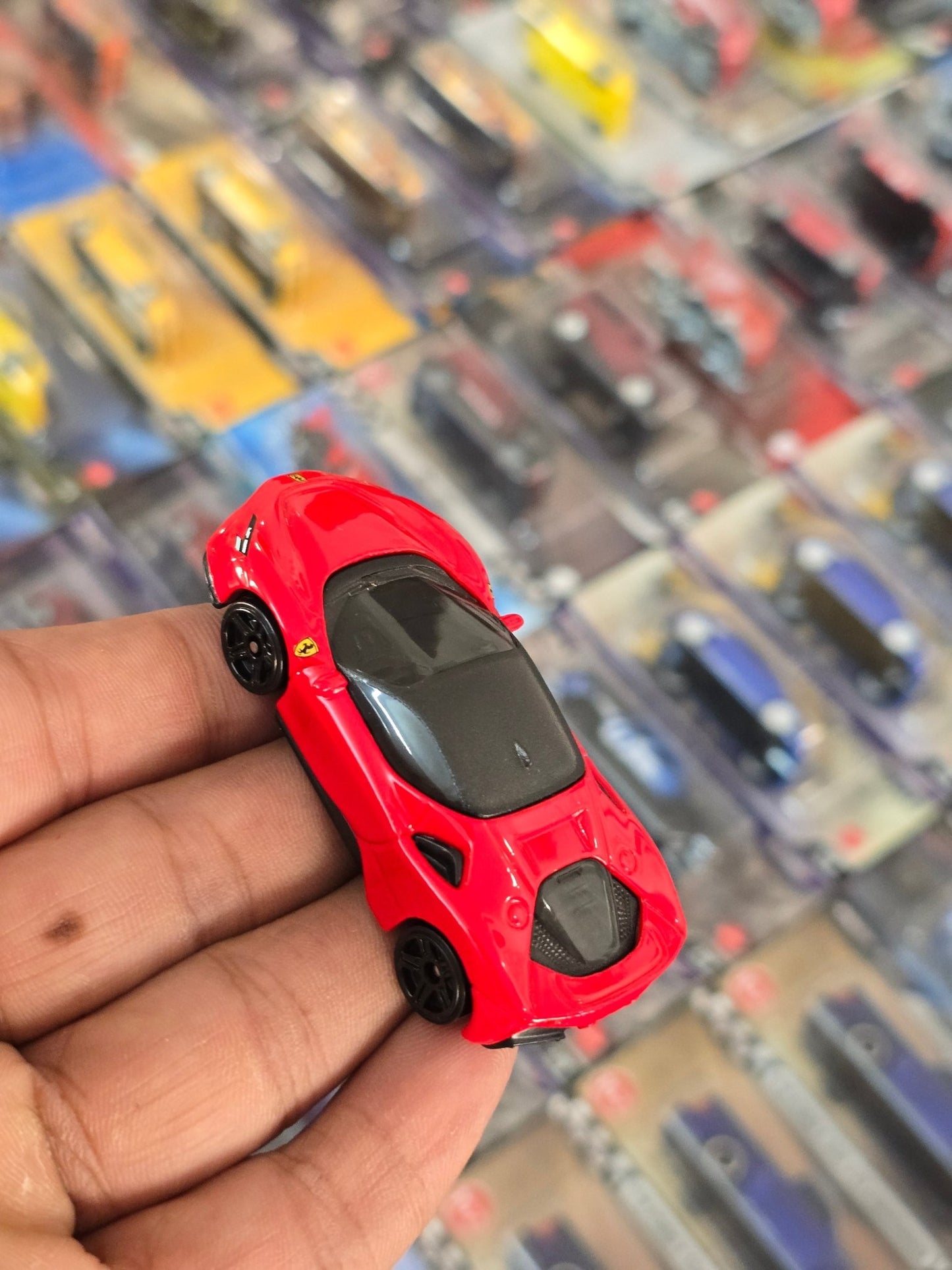 Hot Wheels Ferrari SF90 Stradale - Red (Uncarded) - Kinder Logs