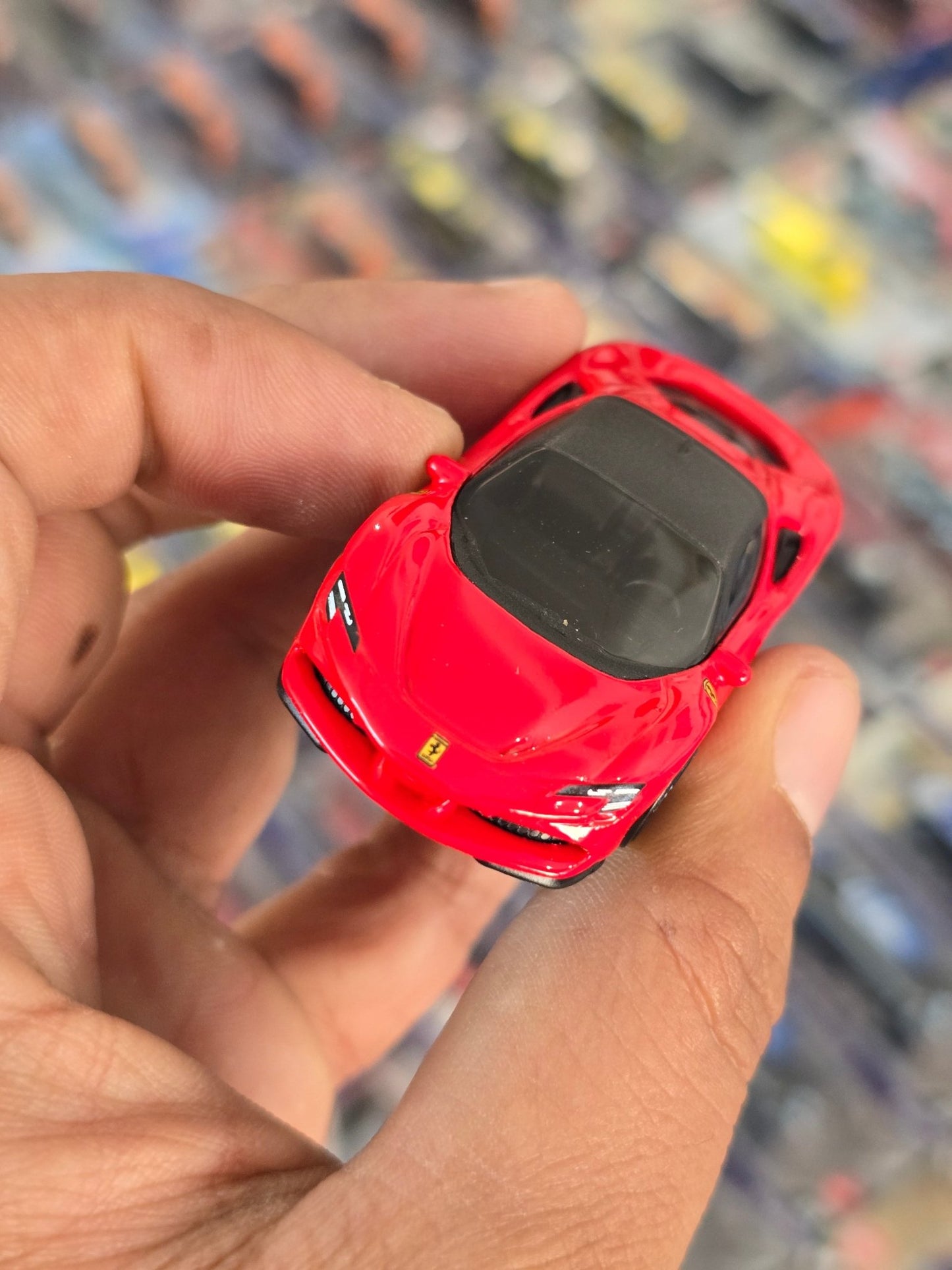 Hot Wheels Ferrari SF90 Stradale - Red (Uncarded) - Kinder Logs