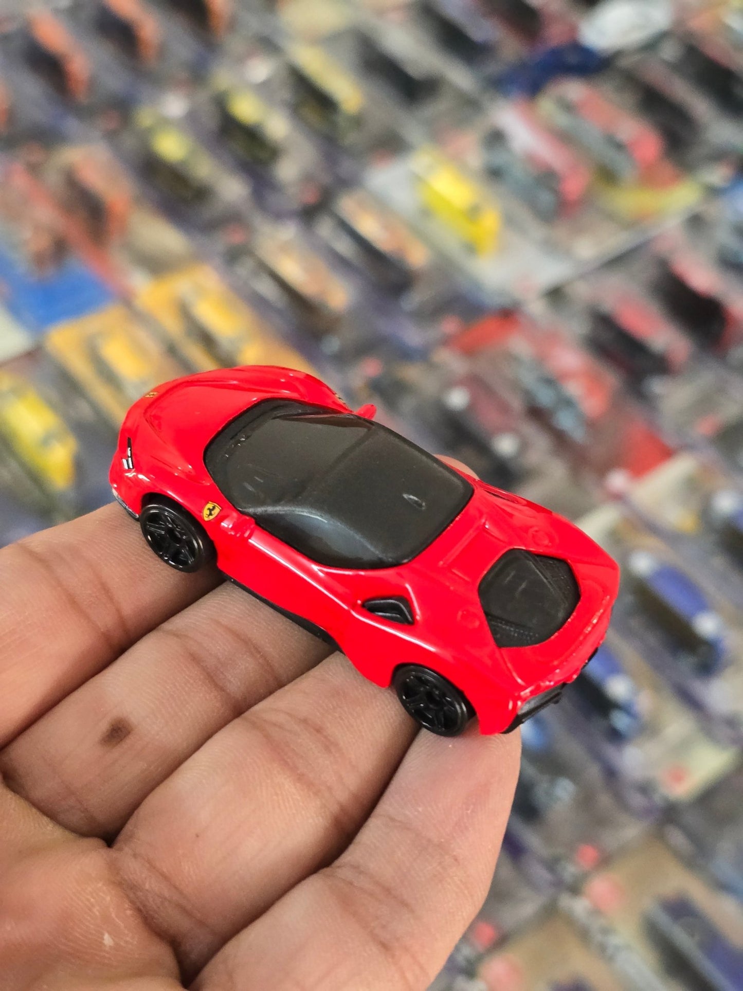 Hot Wheels Ferrari SF90 Stradale - Red (Uncarded) - Kinder Logs