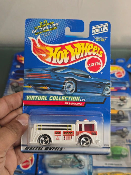 Hot Wheels Fire - Eater - Virtual Collection Cars - Kinder Logs