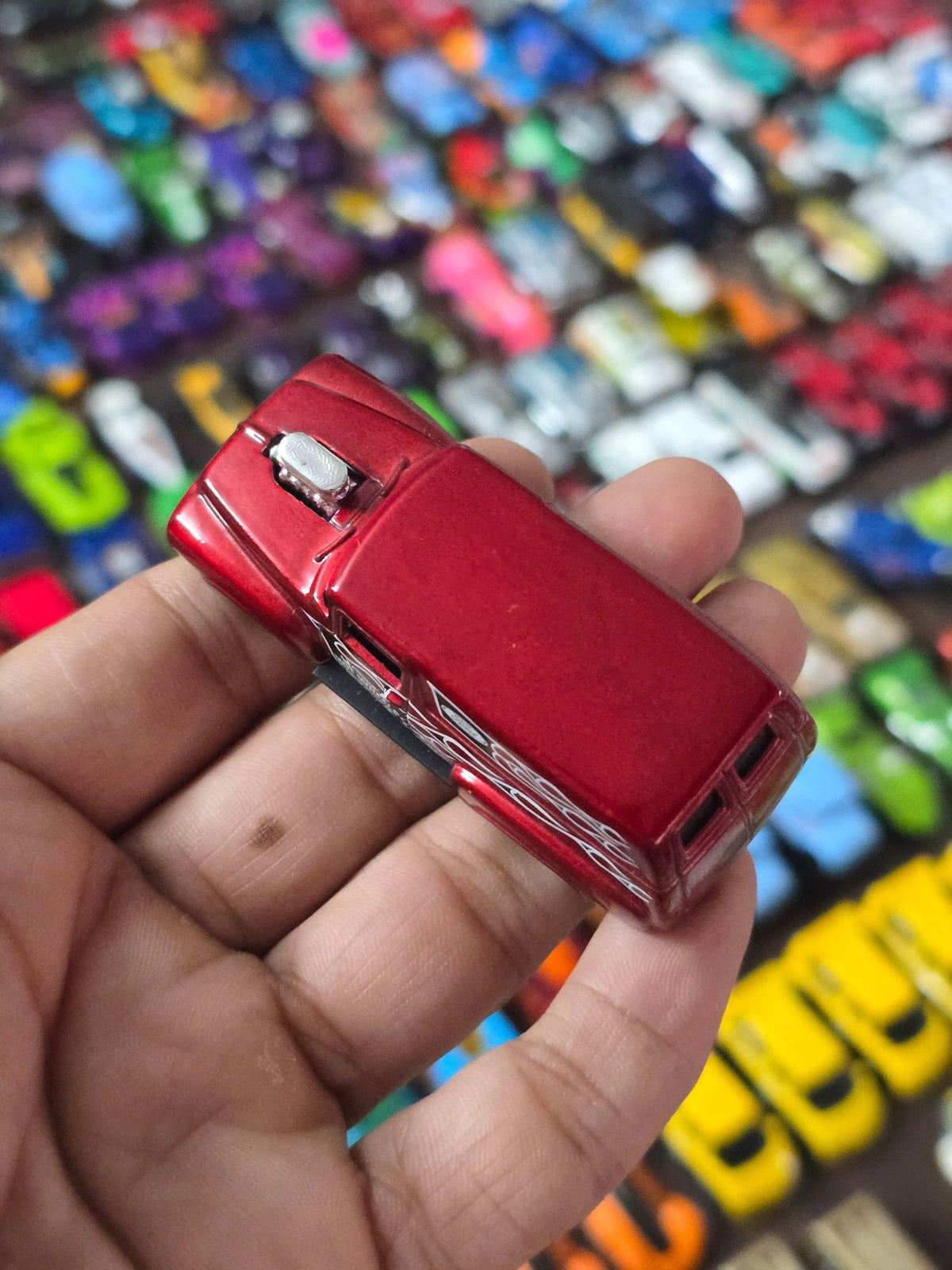Hot Wheels Flames 1956 Ford Truck - Red (Uncarded - New) - Kinder Logs