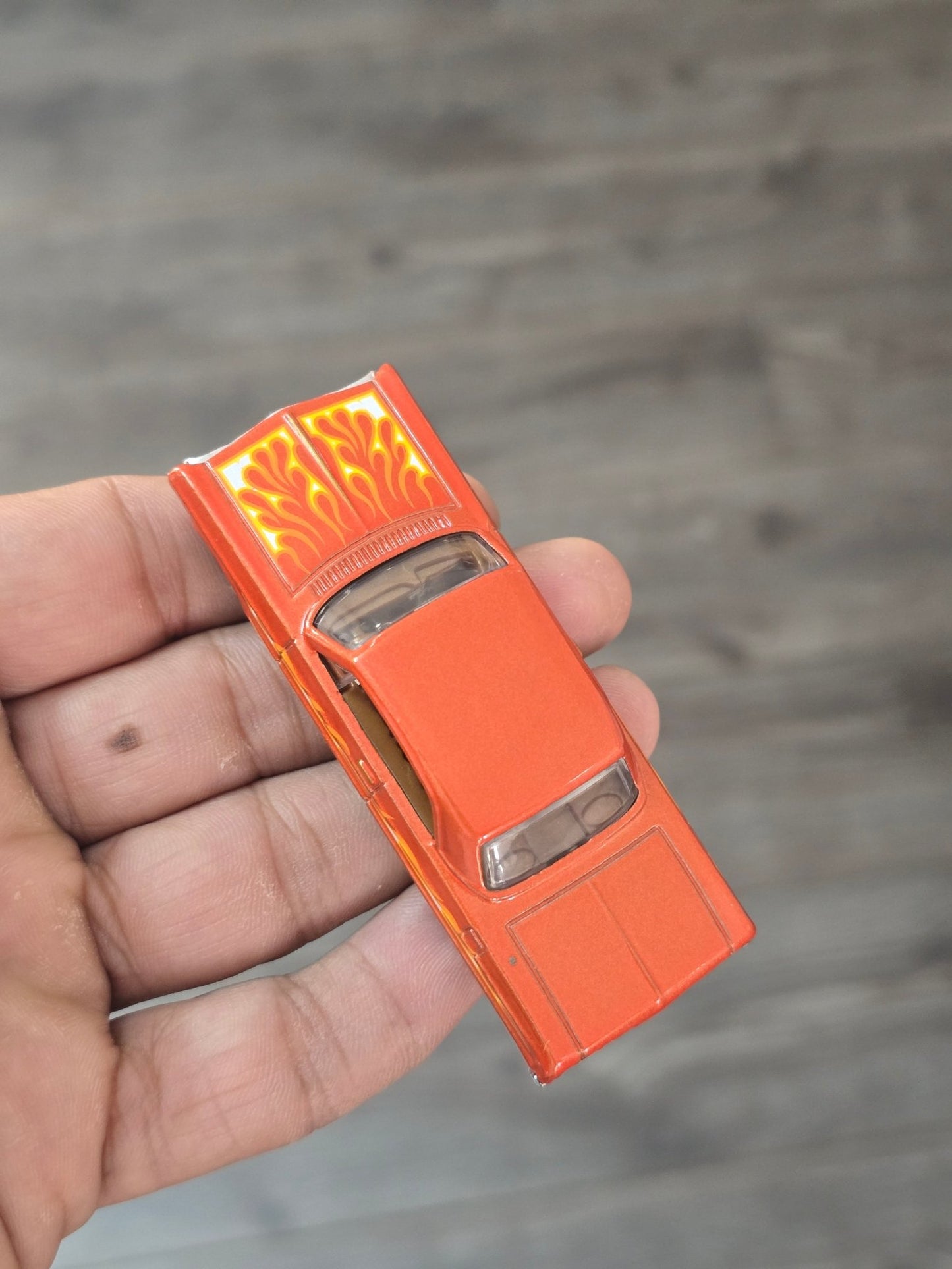 Hot Wheels Flames 1964 Chevy Impala - Used Car (Uncarded) - Kinder Logs