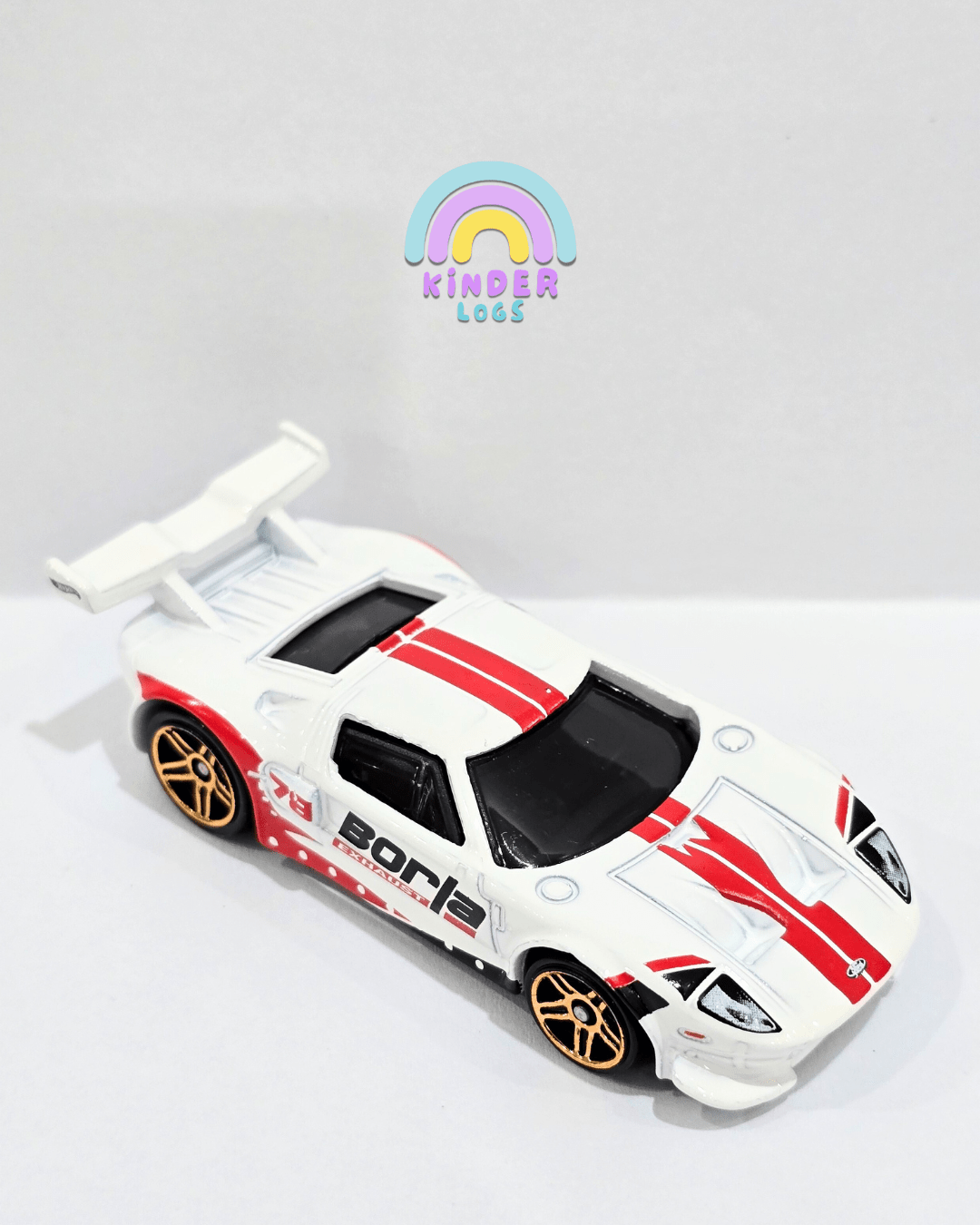 Hot Wheels Ford GT Borla Edition (Uncarded) - Kinder Logs