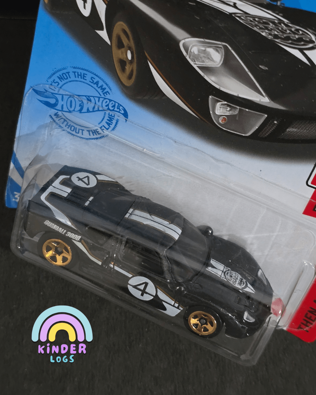Hot Wheels Ford GT40 Gumball 3000 (Imported) - Kinder Logs