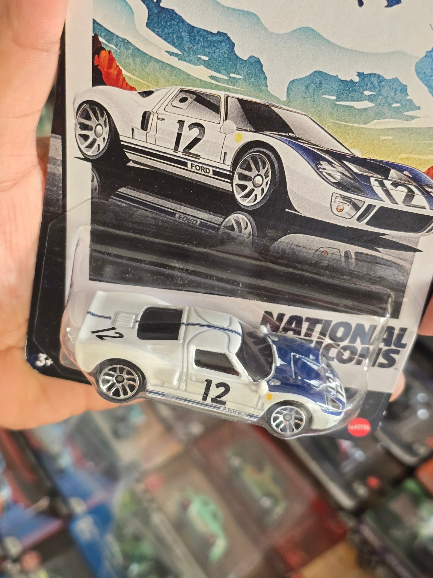 Hot Wheels Ford GT40 - National Icons (Imported) - Kinder Logs