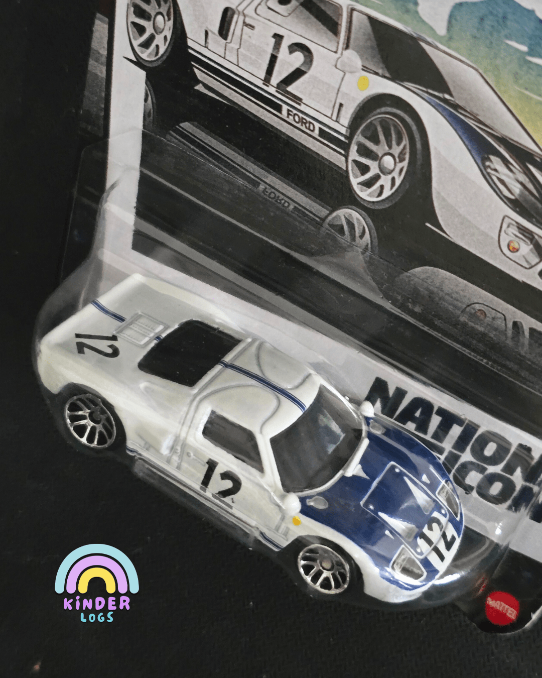 Hot Wheels Ford GT40 - National Icons (Imported) - Kinder Logs