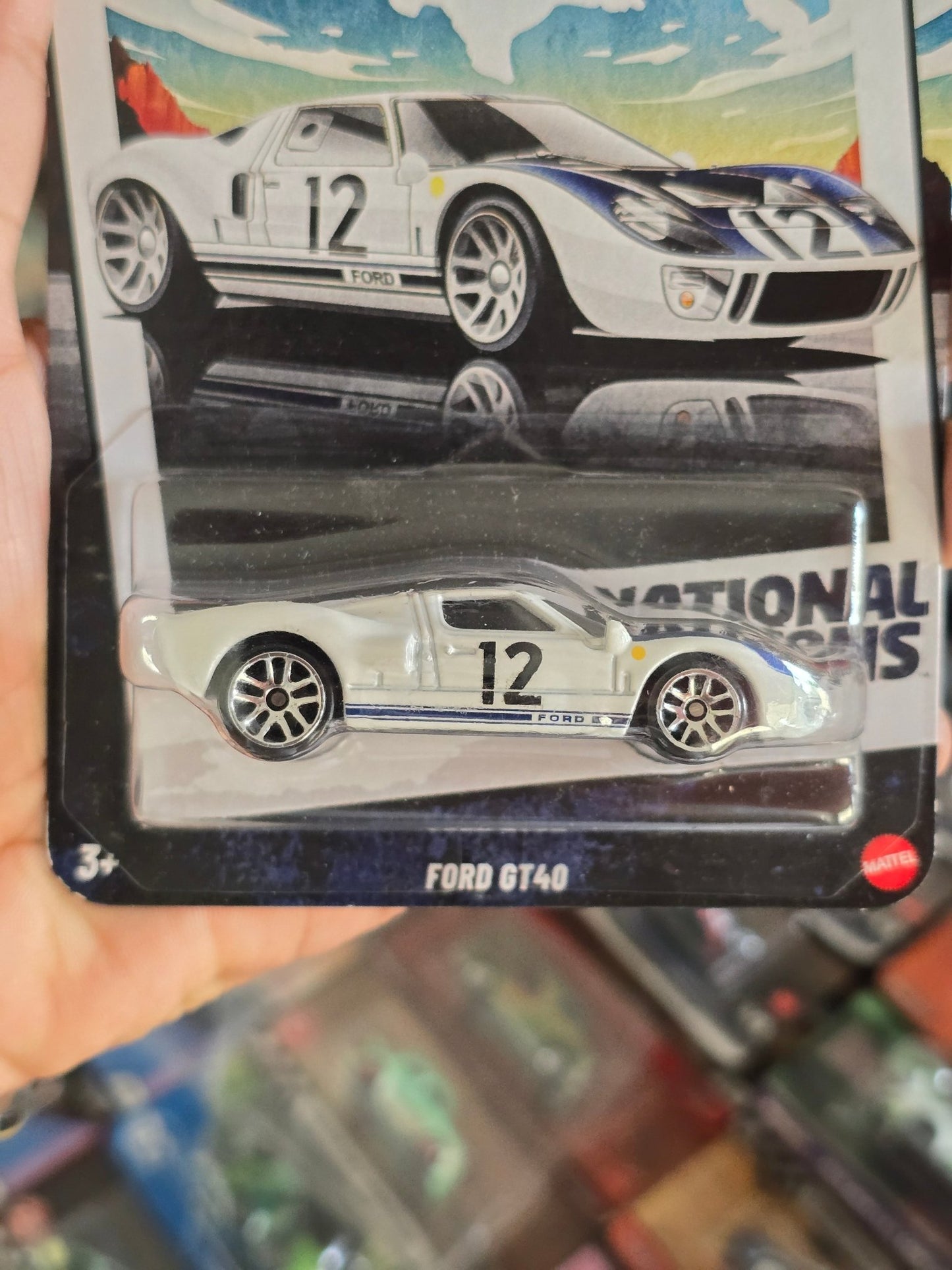 Hot Wheels Ford GT40 - National Icons (Imported) - Kinder Logs