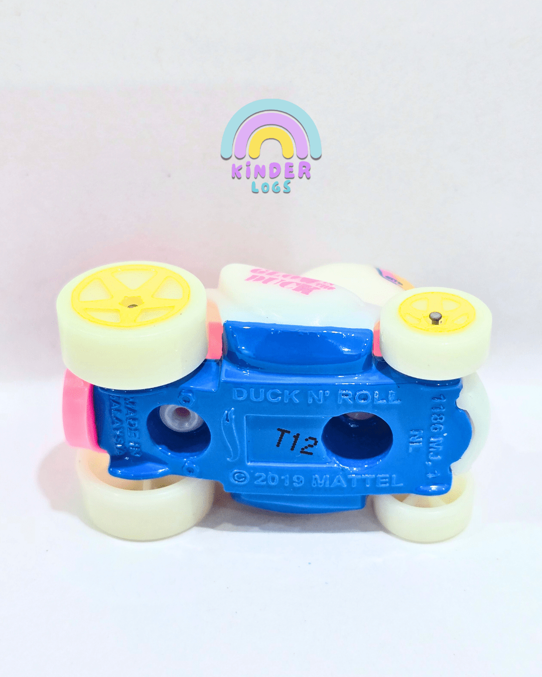 Hot Wheels Glow in the Dark Car - Duck N' Roll (Uncarded) - Kinder Logs