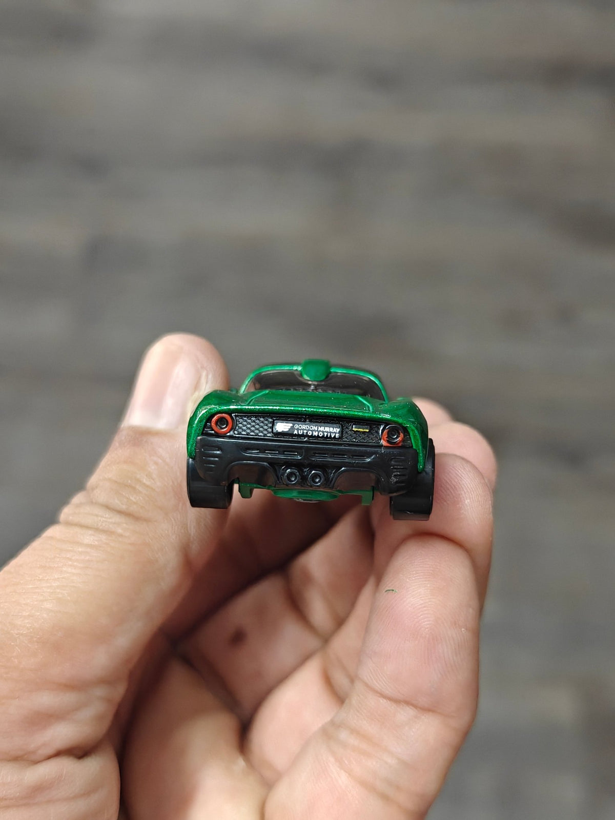 Hot Wheels Gordon Murray Automotive T.33 - Green (Uncarded - New) - Kinder Logs