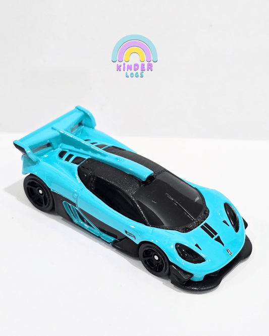 Hot Wheels Gordon Murray Automotive T.50s - Turquoise (Uncarded) - Kinder Logs