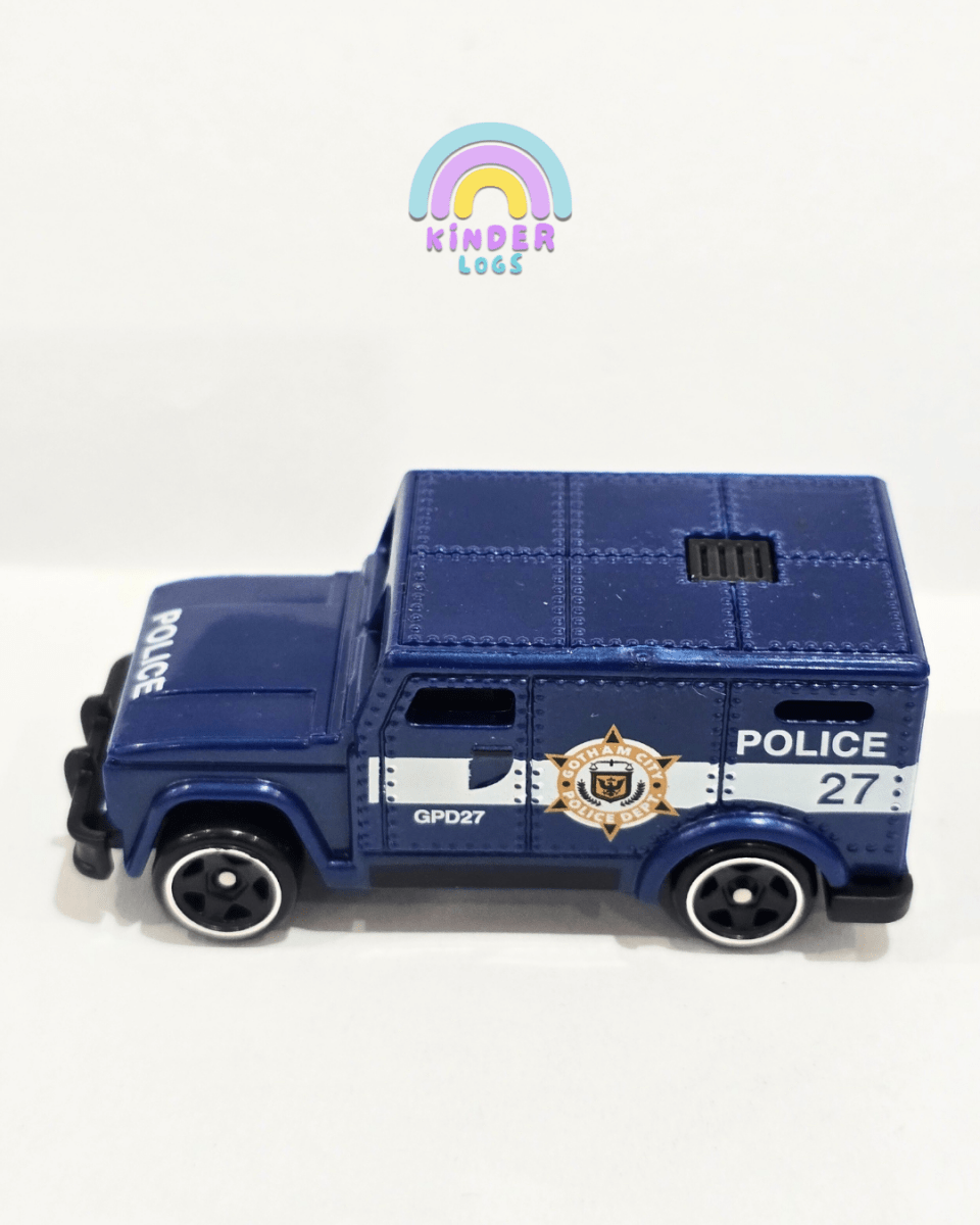 Hot Wheels Gotham City PD Armored Truck (Uncarded) - Kinder Logs