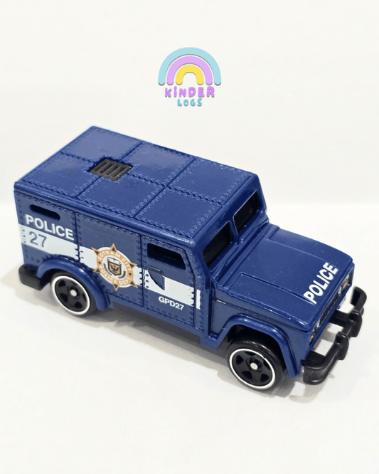 Hot Wheels Gotham City PD Armored Truck (Uncarded) - Kinder Logs