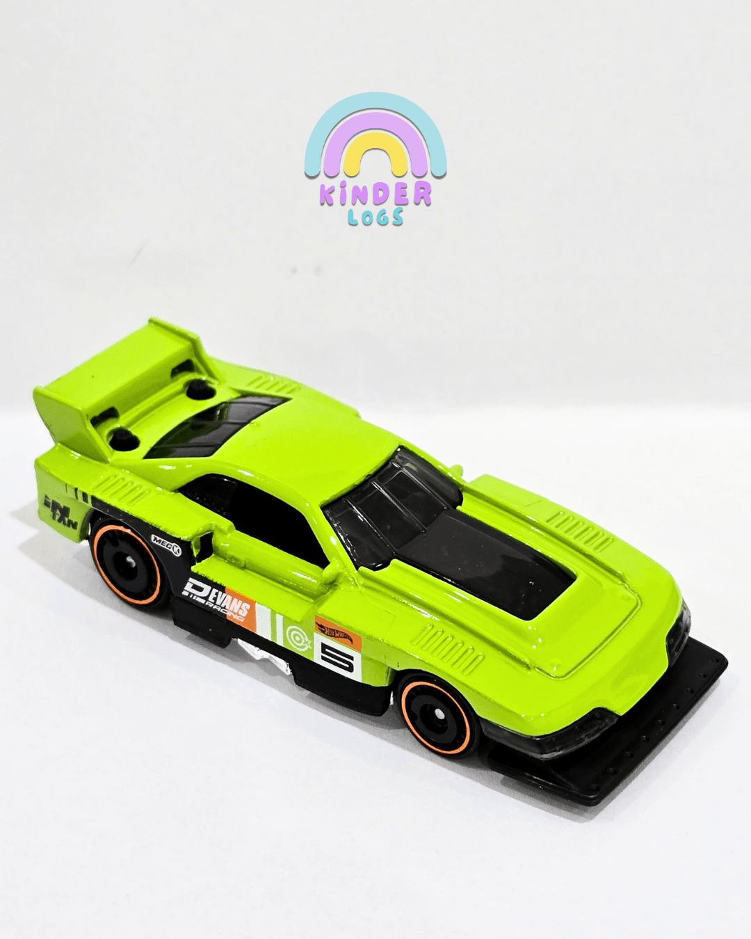 Hot Wheels GT - Scorcher - Green (Uncarded) - Kinder Logs
