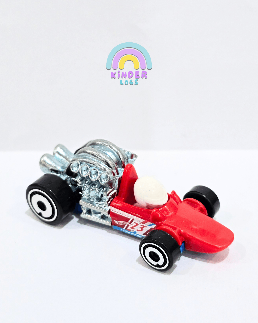 Hot Wheels Head Starter - Red (Uncarded) - Kinder Logs