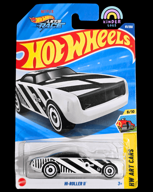 Hot Wheels Hi - Roller II - White (Imported) - Kinder Logs