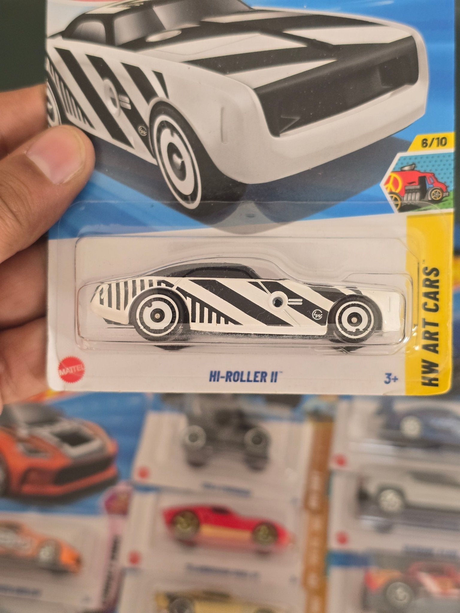 Hot Wheels Hi - Roller II - White (Imported) - Kinder Logs