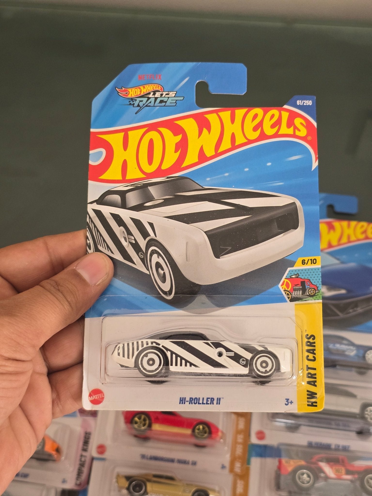 Hot Wheels Hi - Roller II - White (Imported) - Kinder Logs