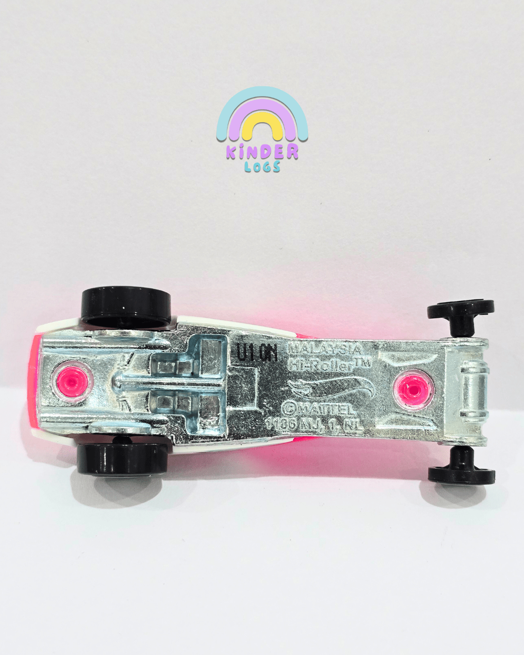 Hot Wheels Hi - Roller - Pink (Uncarded) - Kinder Logs