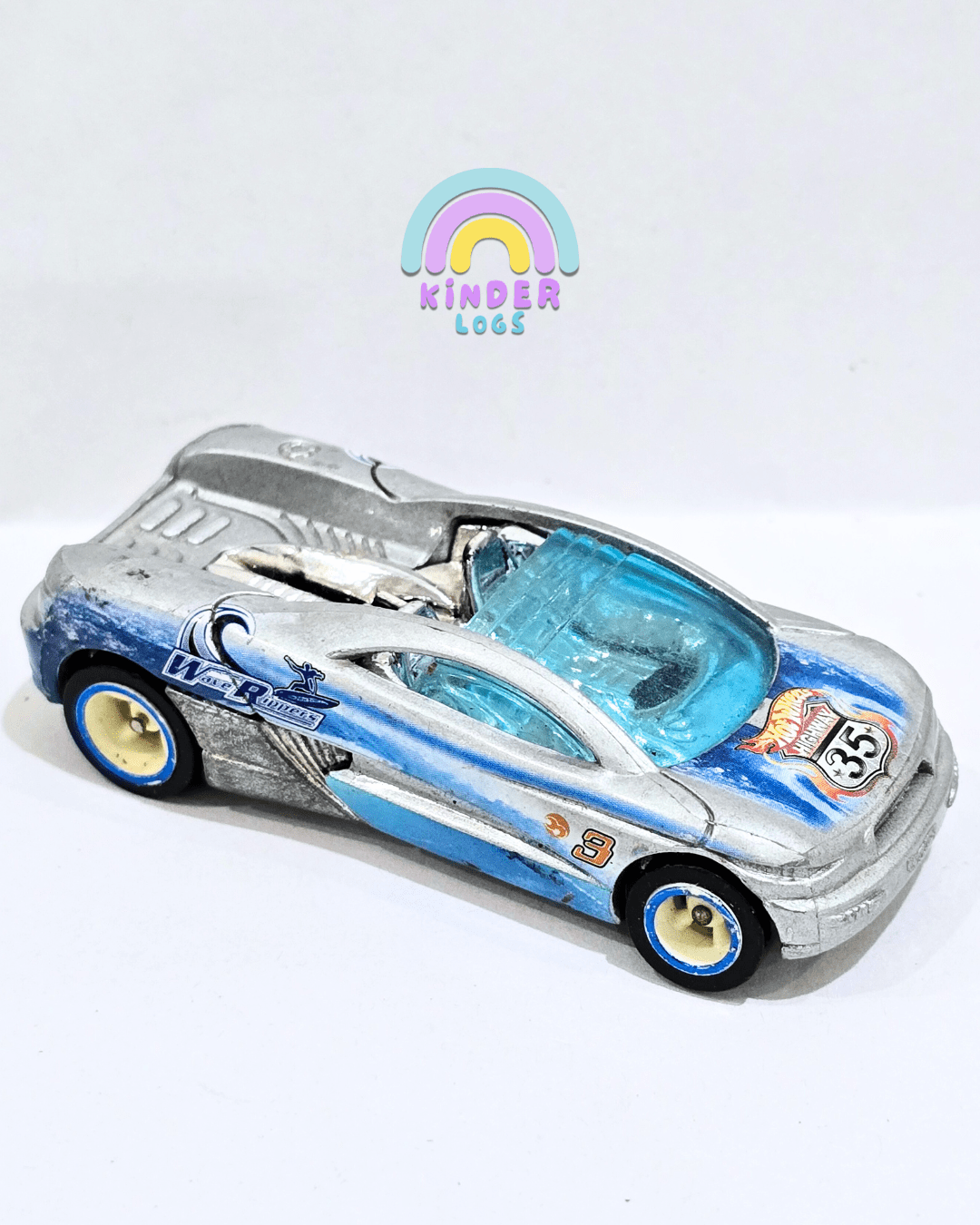 Hot Wheels Highway 35 Backdraft - 2001 Casting (Used Car) - Kinder Logs