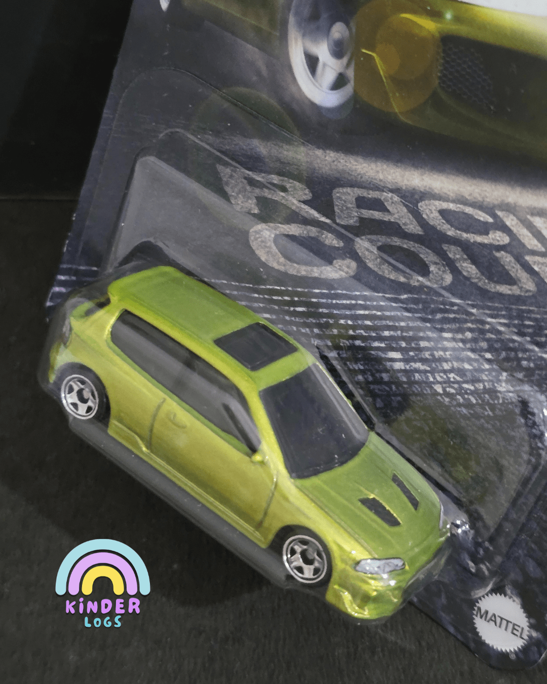 Hot Wheels Honda Civic EG - Fast & Furious Racing Course (Imported) - Kinder Logs