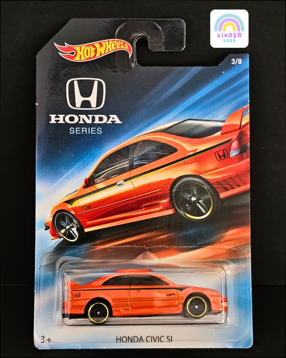Hot Wheels Honda Civic SI - Exclusive Honda Series - Kinder Logs